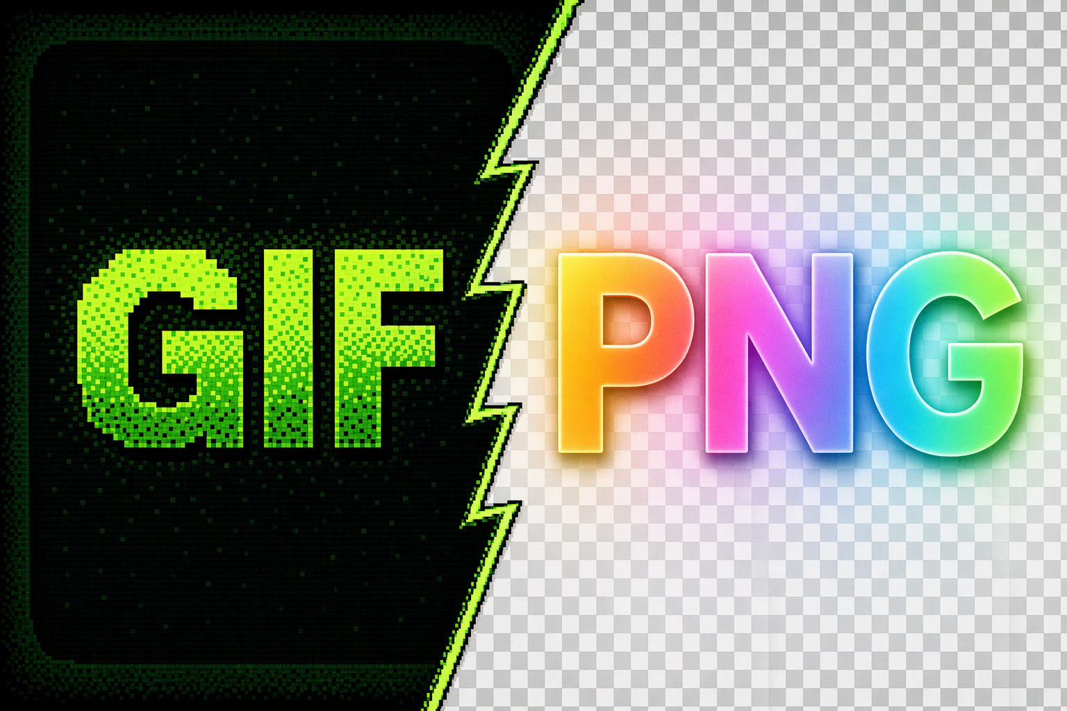 GIF vs PNG